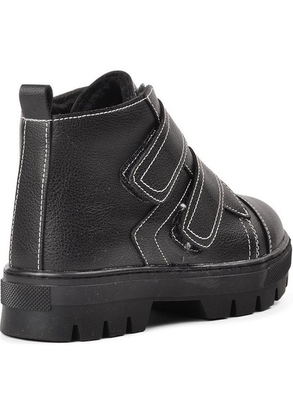 Arz 2301004-F Siyah Içi Kürklü Cırtlı Çocuk Bot fırsatları