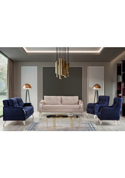 Yataklı, Sandıklı Belletto Leon Koltuk Takımı