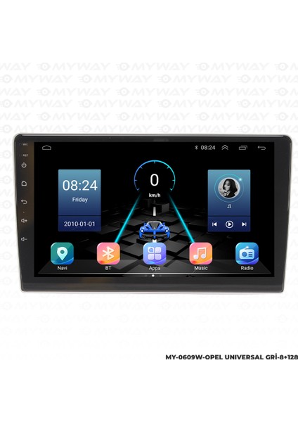 Opel Corsa C Android Carplay Multimedya Navigasyon Ekran Teyp 8GB+128GB