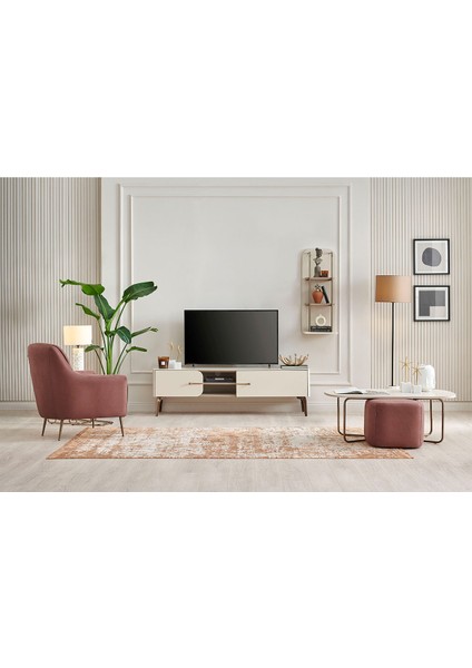Milena Tv Ünitesi Dar Üst Modül 40 cm