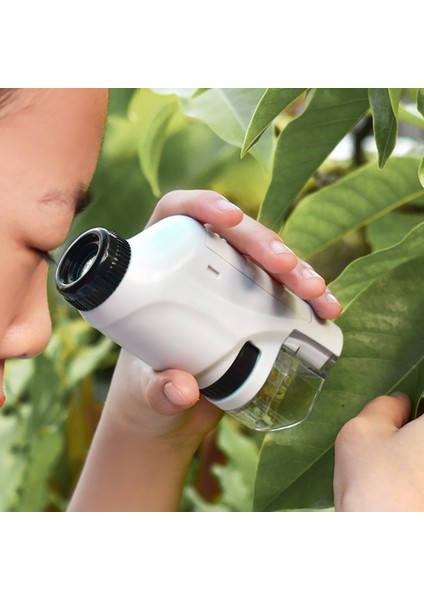 60-120X Laboratuvar Mikroskobu - Beyaz (Yurt Dışından) fiyatları