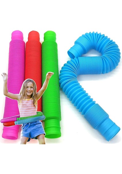Pop Tube ( 7 Adet Pop Tubes Oyun Boruları )