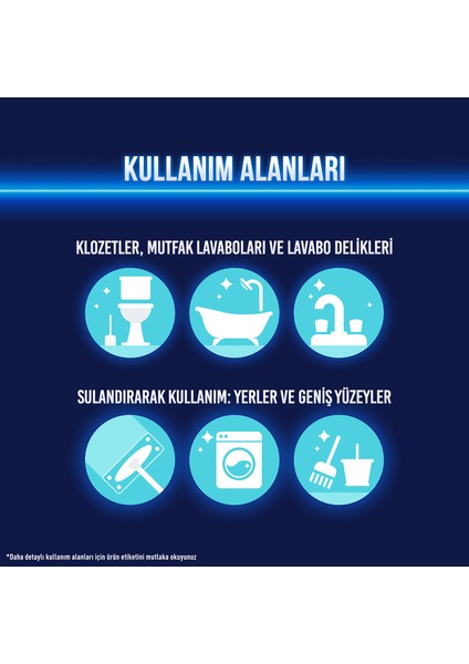 Yoğun Kıvamlı Çamaşır Suyu Maksimum Hijyen Dağ Esintisi 750 mlX3