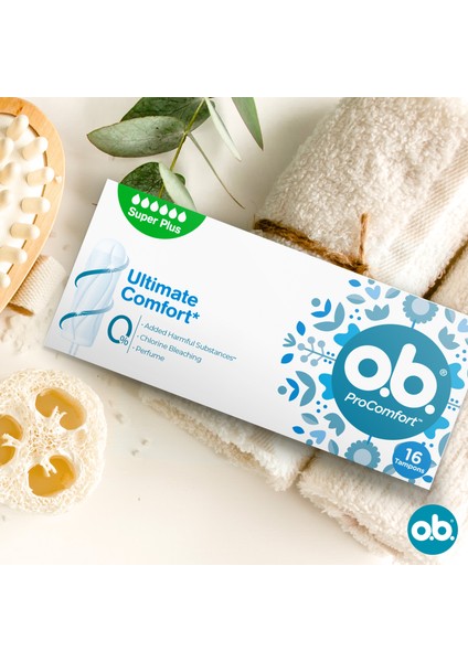 Tampon Süper Plus 16'lı