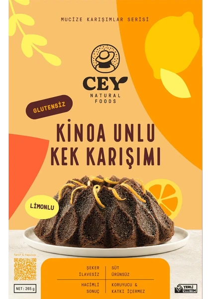 Cey Natural Foods Limonlu Kek Karışımı 265 gr