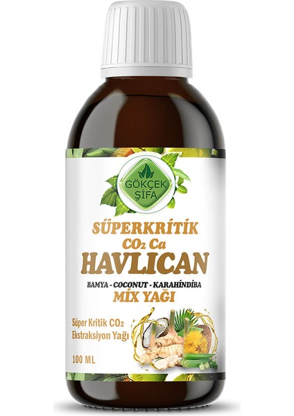 Havlıcan Süperkritik Yağı 100 ml (GALANGAL SUPERCRİTİCAL MİX OİL)