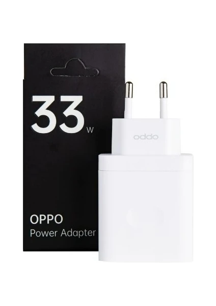 33W Power Fast Şarj Adaptörü Oppo Türkiye Garantili