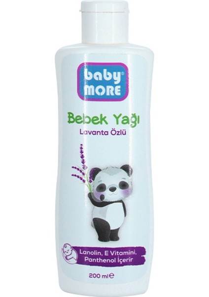 LAVANTA ÖZLÜ VİTAMİNLİ BEBEK BAKIM YAĞI 200 ML