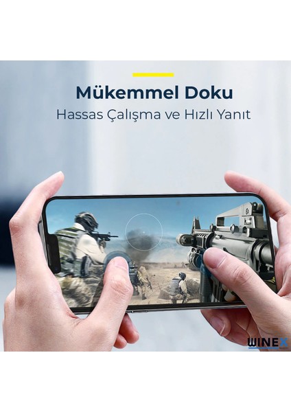 Huawei Mate XS 2 İle Uyumlu Ön Darbe Emici HD Ekran Koruyucu Kaplama