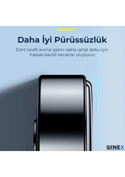 Huawei Mate XS 2 İle Uyumlu Ön Darbe Emici HD Ekran Koruyucu Kaplama