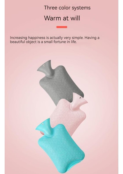 Kalınlaştırılmış Patlamaya Dayanıklı Süper Kauçuk Sıcak Su Torbası(Yurt Dışından) modelleri