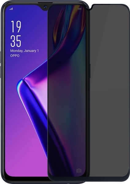 Oppo Reno 6 Sadece Ön Hayalet Kılıflı Kesim Ekran Koruyucu Kaplama