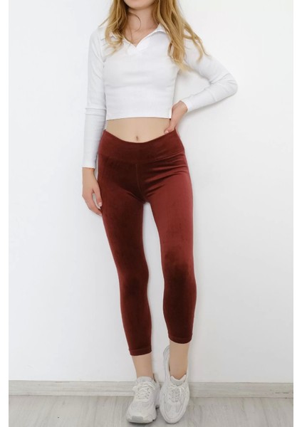 Kadife Tayt Bordo - 10318.1582. fiyatları