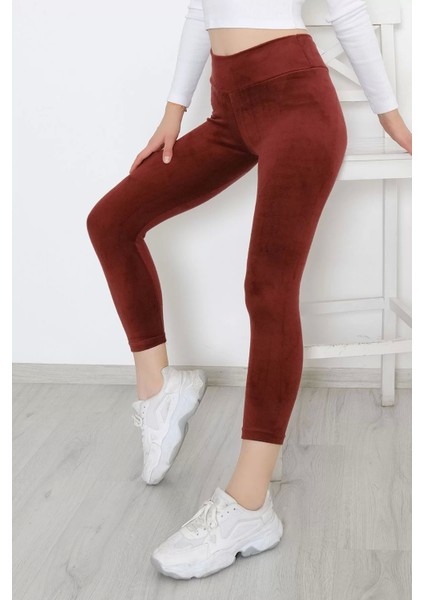 Kadife Tayt Bordo - 10318.1582. modelleri