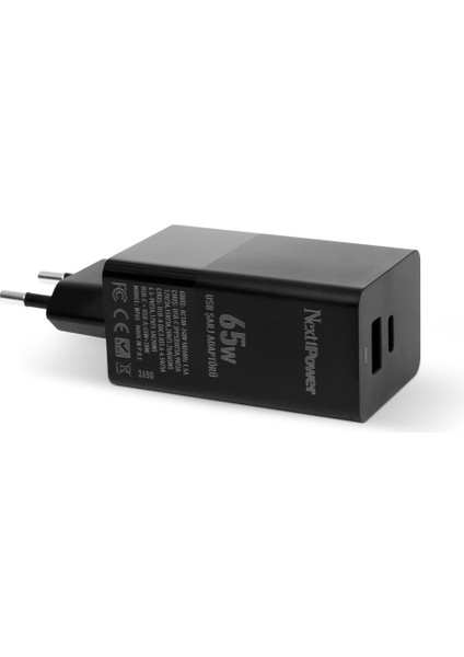NP65W Hızlı Şarj Adaptörü