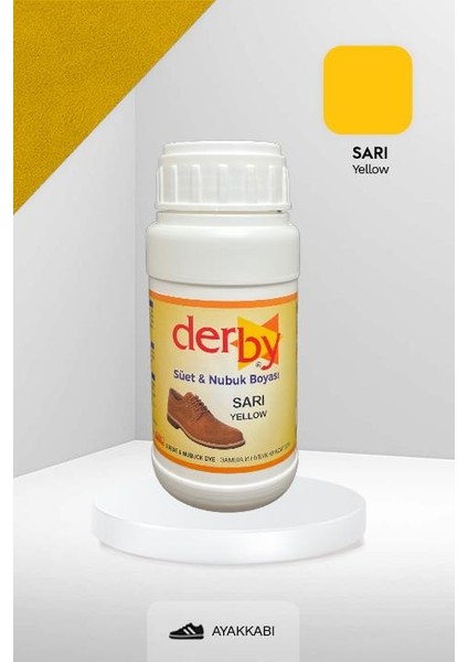 Süet & Nubuk Deri Boyası 250 ml - Kartela Renkleri