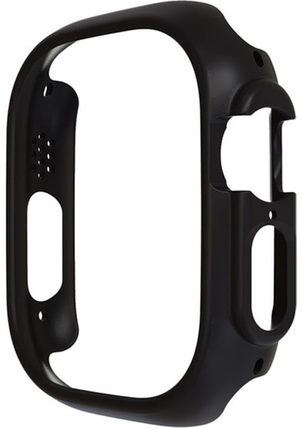 Apple Watch Ultra 49MM Kasa Koruyucu Sert Önü Açık HS01 Siyah