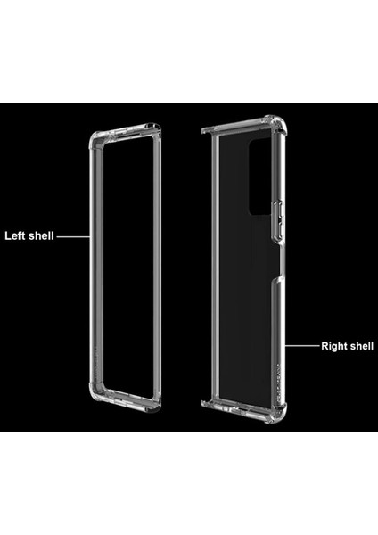 Samsung Galaxy Z Fold 3 Kılıf Antishock Korumalı Silikon Renksiz fırsatları