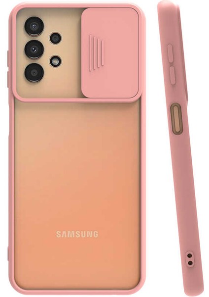 Samsung Galaxy A33 5g Kılıf Kamera Lens Korumalı Sürgülü Slayt Kılıf