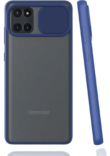 Kip GSM Samsung Galaxy A81 (Note 10 Lite) Kılıf Kamera Lens Korumalı Sürgülü Slayt Kılıf