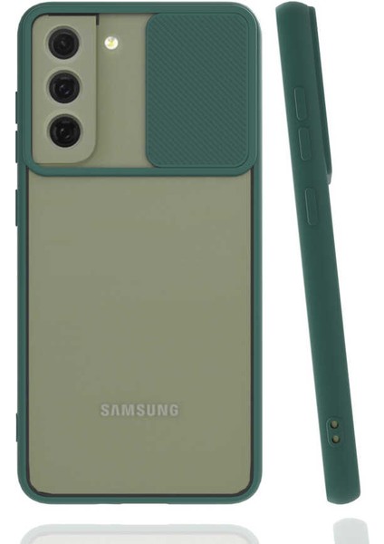 Samsung Galaxy S22 Plus Kılıf Kamera Lens Korumalı Sürgülü Slayt Kılıf