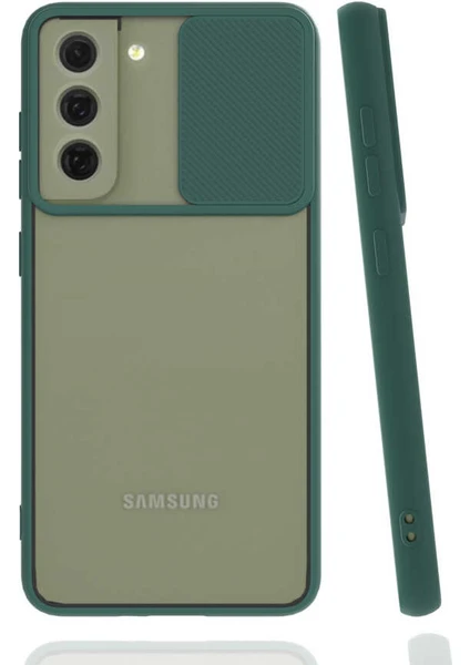 Kip GSM Samsung Galaxy S22 Plus Kılıf Kamera Lens Korumalı Sürgülü Slayt Kılıf