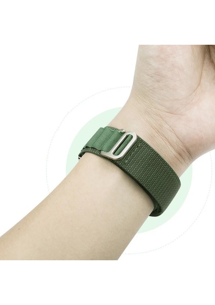 Apple Watch 4 5 42MM Kordon Ayarlanabilir Kumaş HS06 Bej fiyatları