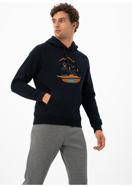 Erkek Kanguru Cepli Regular Fit Sweatshirt K24254927901
