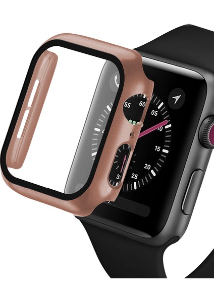 Apple Watch 38MM Kasa ve Ekrankoruyucu Rosegol