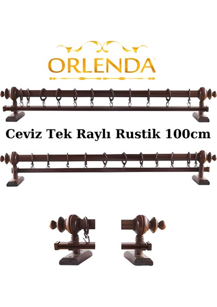 Tek Raylı Rustik