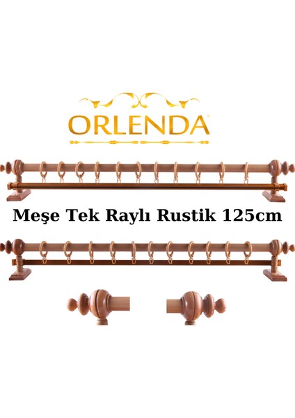 Tek Raylı Rustik