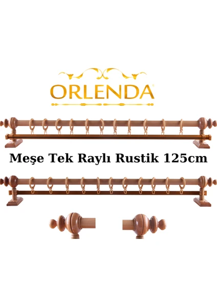 Tek Raylı Rustik