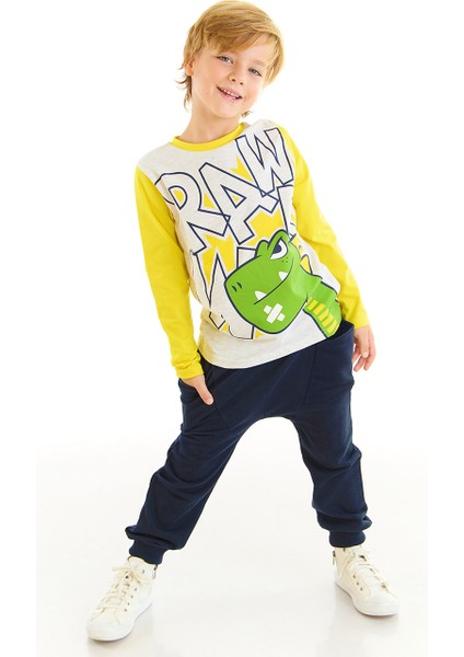 Rawr Dino Erkek Çocuk T-Shirt Pantolon Takım