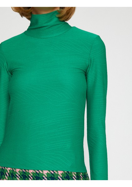 Balıkçı Yaka Tişört Uzun Kollu indirimleri