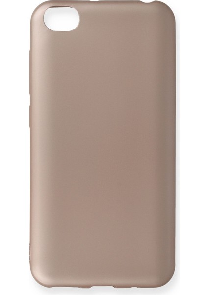 Xiaomi Redmi Go Kılıf Premium Rubber Silikon - Rose Gold