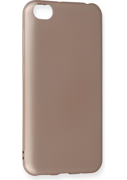 Xiaomi Redmi Go Kılıf Premium Rubber Silikon - Rose Gold