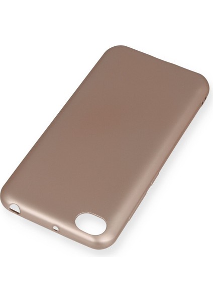 Xiaomi Redmi Go Kılıf Premium Rubber Silikon - Rose Gold