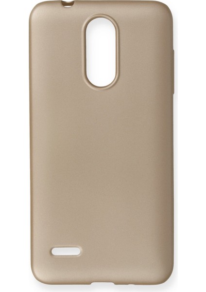 Lg K9 Kılıf Premium Rubber Silikon - Gold