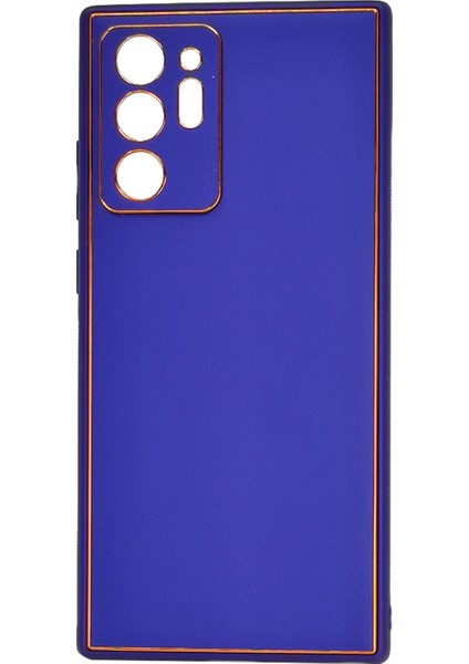 Samsung Galaxy Note 20 Ultra Uyumlu Nettech Coco Leather Seri Arka Koruma