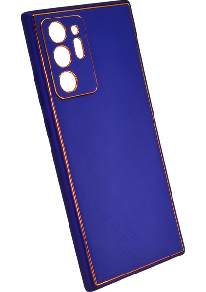 Samsung Galaxy Note 20 Ultra Uyumlu Nettech Coco Leather Seri Arka Koruma