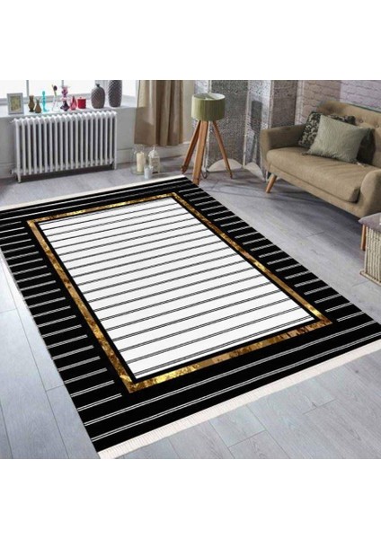 Pvc Kaymaz Taban Salon Mutfak Halısı Yolluk İ-CK-509