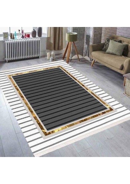 Pvc Kaymaz Taban Salon Mutfak Halısı Yolluk İ-CK-511