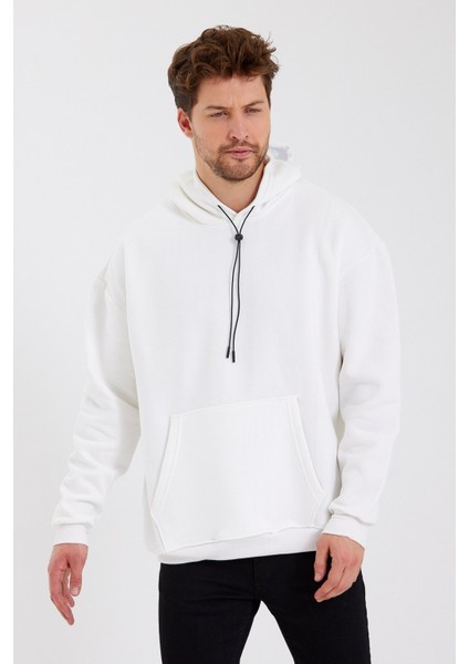3 Iplik Oversize Kapşonlu Sweatshirt modelleri