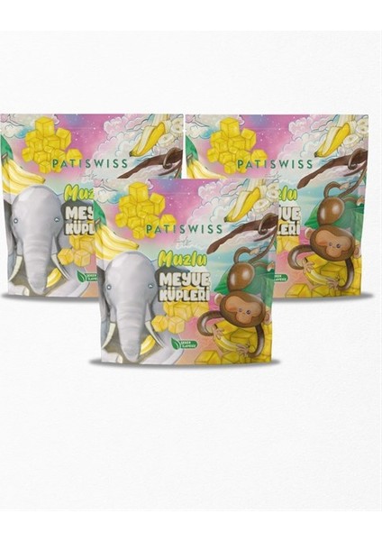 Muzlu Meyve Küpleri 56g x 3 Adet