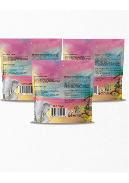 Muzlu Meyve Küpleri 56g x 3 Adet fiyatları