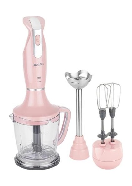 Pembe-Gri Multi Blender Set