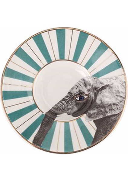 Wild Life Elephant Çay Tabağı 11CM