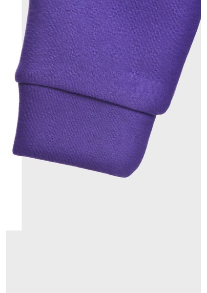 Loss Minimal Baskili Kapüşonlu Üç iplik Sweatshirt Oversize Hoodie fırsatları