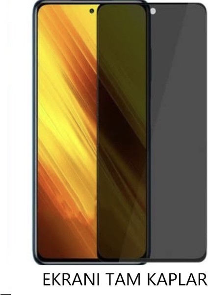 Xiaomi Poco M4 Pro Mat Hayalet Privacy Cam Seramik Nano Ekran Koruyucu modelleri