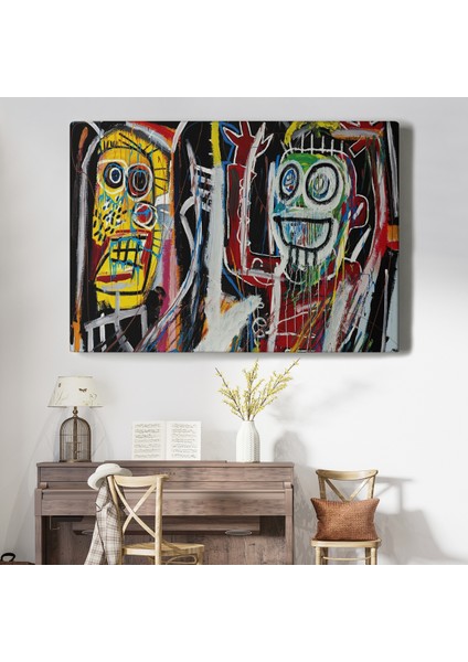 Jean Michel Basquiat, Boom Patmala Eseri Kanvas Tablo ( Tek Parça )